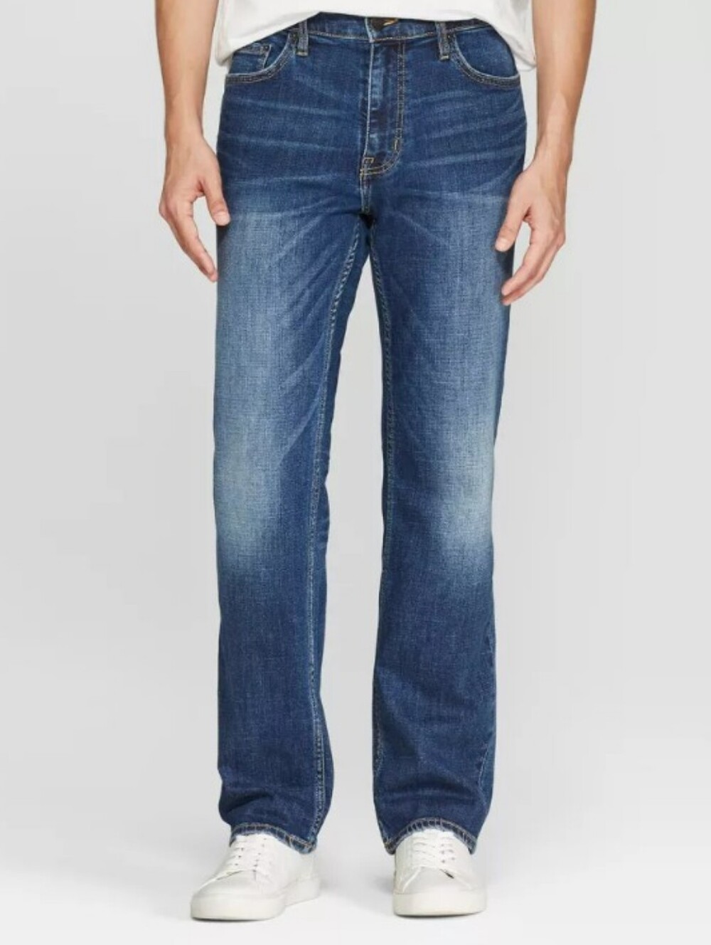 NWT Goodfellow & Co Blue Denim Straight Leg Flex Men's Jeans Size 30x32
